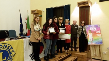 Scuole e Lions. Premiazione del Concorso ‘Un poster per la pace’