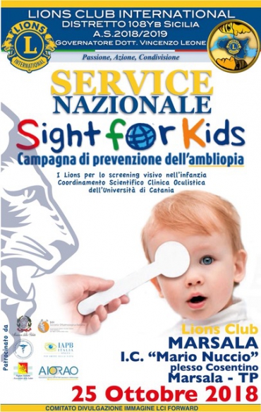 Prevenzione della vista a scuola con il Lions